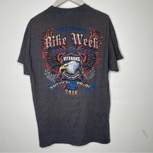 DAYTONA BEACH 2016 BIKE WEEK BALD EAGLE AMERICAN T SHIRT SZ XL